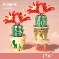 3D Puokštė Statybinės kaladėlės Žaislai mergaitėms Gėlės Žiedai Bonsai Modelis Namų dekoravimas Vaikų Surinkimas Plytos Žaislai Mergaitei Dovana NO BOX