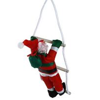 Santa Claus Climbing Ladder Doll Christmas Tree Hanging Ornament For Indoor Door Wall Decoration Holiday Party Xmas Gift