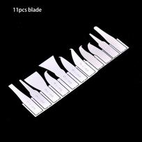 IC Chip Repair Thin Blade CPU NAND Removal Graver Blade Glue Cleaning Remover Pry Knife Repair Tool For iPhone Motherboard BGA