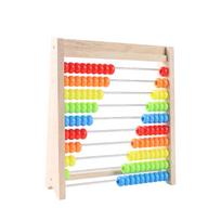 Medinis skaičiavimo žaislas Abakas Montessori ugdymas Matematinis žaislas Vaikai Vaivorykštės skaičiavimo karoliukai Sudėties Atimties Operacijų Mokymasis