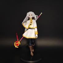 @Frieren Anime Figure - Elf Girl with Magic Staff Collectible Statue - Desktop Decor for Anime Fans - from beyond Journey's End
