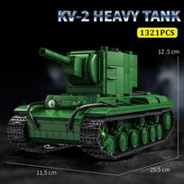 Military WW2 German Tiger Heavy Tank Model Building Blocks Army Panzer Battle Tank MOC Soldiers Figures Bricks Toy Children Gift