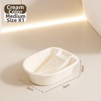 2IN1 Washboard Laundry Basin Large Capacity Non-Slip Underwear Cleaning Basin Thickened Multifunctional Laundry Tub