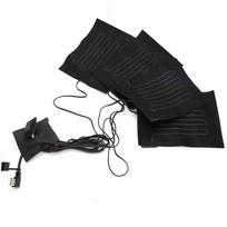 USB Electric Heating Pads Cloth Warming Heated Clothes Vest Jacket Pads Heater Sheet