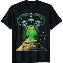 Astronaut Egyptian Alien Extraterrestrial Egypt Pyramid T-Shirt S juoda