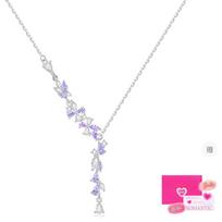 Barbie necklace [Sparkling Confession Gift Limited Edition]  crystal four-leaf clover forest-style exquisite clavicle chain. Niche Ba2604036 balta