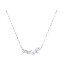 Barbie crystal necklace [ Crystal* Explosive Flash] Dreamy Flashing Diamond Aurora Butterfly Collarbone Necklace, Exquisite Y-Ba2603030 ruda