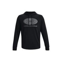 Under Armour Rival Sweatshirts Men's Black Hooded Moderate Regular 1369470-001 XL
