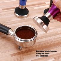 Stainless Steel Base Coffee Tamper 58mm Diameter Espresso Coffee Tamper  Espresso Brewing