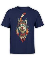 Spirit Alpha Wolf Warrior Tshirt Unisex S