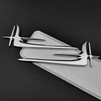 Emblema Ženklelis Lipdukas Metalinis Praktinis Sidabrinis 3D Automobilio Lipdukas Atsparus Dilimui Automobilio Šoninis Lipdukas Šaunus Patvarus A1