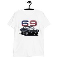 1969 69 Camaro Chevy Muscle Cars American Collector Car Gift T-Shirt XXL