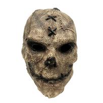 Ball Mask Ghost Face Mask Halloween Masks Screaming Mask Horror Masks Blood Stain Black Head Cover C