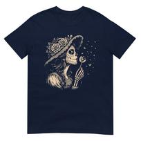 La Catrina Blowing Wishes Dandelion TShirt S