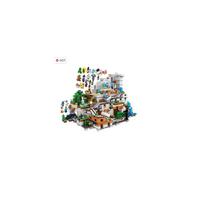 900 vnt. Minecraft konstravimo kaladėlių rinkinys su minifigūrėlėmis „Kalno urvas“