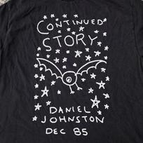 Daniel Johnston The Continued Story Promo T-Shirt Black XXL L