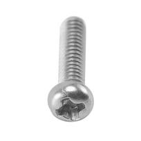 A84E-M2 X 8Mm 304 Stainless Steel Phillips Pan Head Screws Bolt 120Pcs sidabras