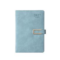 12 Months 2027 Schedule Planner Notepad English To-do List Notebook  Stationery mėlyna