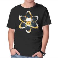 Unisex Crew Neck T-Shirt Atomic Beer Graphic Short Sleeve Casual Tee XXXXL