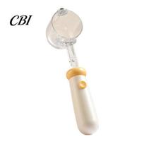 Smooth Edge Baby Scoop Milk Powder Measuring Spoon, with Telescopic Handle And Magnetic Design, Tool Precise Scale Clear Plastic Scoop, for geltona