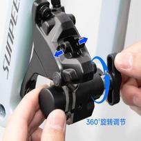 2 in 1 Bicycle Brake Piston Press Reset Tool Portable Compact for 2/4 Piston Disc Bikes Home Garage Cycling Repair Use one size