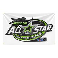 90X150Cm A-Arctic Cat Flag All-Terrain Vehicle Tapestry Polyester Digital Printing Banner Garage Wall Art Out Door Decoration 60x90cm24x35in