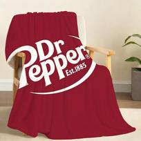 U-Unique Dr-R P-Pepper Blanket Throw Super Cosy Plush Living Room Sofa Couch Childish Birthday Gifts GAIT50x75CM