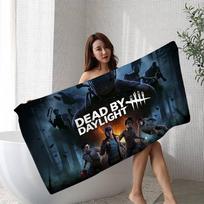 D-Dead By Game Daylight Microfiber Blanket Quick Drying Beach Towels Oversized Printing Super Absorbent Pool Towel Blanket Cotton 30x30cm