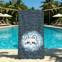Cartoon Cute C-Chiikawa-Es Towel For Outdoor Camping Beach Towel Super Absorbent Quick-Drying Summer Towel STJ40x70CM