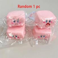 Game Kirby Star Decompression Peripheral Toys Soft Simulation Bread Slow Rebound Squishy Cute Pendant Nice Gift for Girlfriend