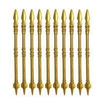 10pcs/set Medieval scene Spartan War figures Moc accessories Golden Spear sheild building block Set