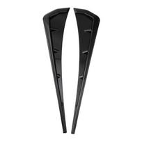 2pcs universal car fender side openings abs spoiler fender decorative stickers car side ventilation air wing cover trim accessor