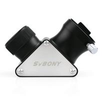 SVBONY Diagonal Erecting Refractor Inch Diagonal Mirror for Astronomical Telescopes Mirror, Prism, All-Metal, Mirror, 1.25 (31.7mm), 90°