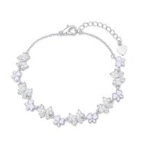 Barbie crystal bracelet [Nine Purple Fire Lucky Butterfly Limited]  Purple Qi Donglai Luminous Butterfly Lucky Wristlet Couple Ba2509011 balta