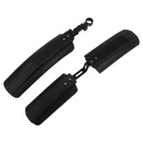 Fat Bike Mudguard Set for 20 24 26 Inch Wide Tire Snow Bike Front Rear Black
