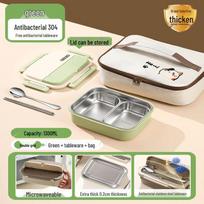 Youluo Microwaveable Stainless Steel Insulated Bento Box