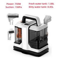750W 15Kpa Handheld Carpet Cleaner Corded Spot Clean Machine Wet Fabric Carpet Sofa Cleaning Pet Portable Car