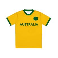 Australia Football Tee Jersey O-neck Loose Men Women T-shirt Unisex Streetwear Fashion Design Graphic Print Merch Casual Clothes S