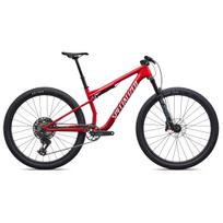 Specialized Epic 9 Comp kalnų dviratis | Gloss Ruby Metallic - Metallic White Silver