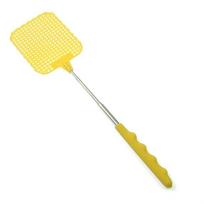 Plastic Lightweight Extendable Insect Wasps Pest Control Mosquito Catcher Bug Killer Fly Swatter raudona