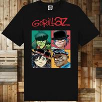 GORILLAZ TSHIRT S M L XL 2XL 3XL 4XL XL
