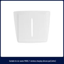Tesla Model Y Wireless Charging Silicone Pad - Non-slip, Dustproof Center Console Accessory Model Y Wireless Charger Silicone Pad balta