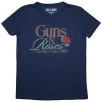Guns N Roses Ladies Slim Fit TShirt California 1985 OFFICIAL NEW XL