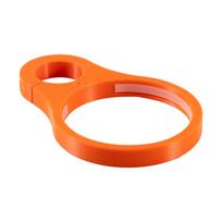 Handlebar Cup Bracket Quick Release Bike Coffee Cup Holder Lightweight Bike Water Bottle Cage for Brompton Cycling Accessories oranžinė