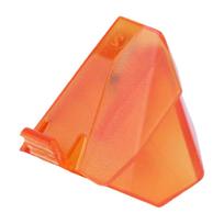 Elliptical Diamond Turntable Needle for Ortofon 2M Series Vinyl Record Player High Fidelity Sound with Guard Cover oranžinė