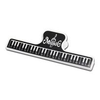 Piano Key Pattern Music Score Fixed Clips Piano Sheet Music Holder Plastic Music Book Clip Page Paper Clamp Easy to Use 1 juoda