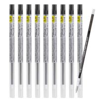 Mitsubishi Pencil Style Fit Ballpoint Pen Refill, 0.38mm, Black, 10-pack, UMR10938.24