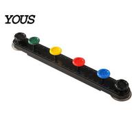 ABS Material Hook Suction Cup Row Hook, Strong Load-Bearing Waterproof Design, Moisture-Proof Easy Install Bathroom Towel Bag Holder, for Kitchen A