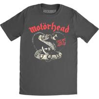 Men's Motorhead Love Me Like A Reptile T-shirt Large Charcoal Grey S
