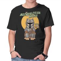 Unisex Crew Neck T-Shirt Meowdalorian And Kroku Graphic Short Sleeve Casual Tee M